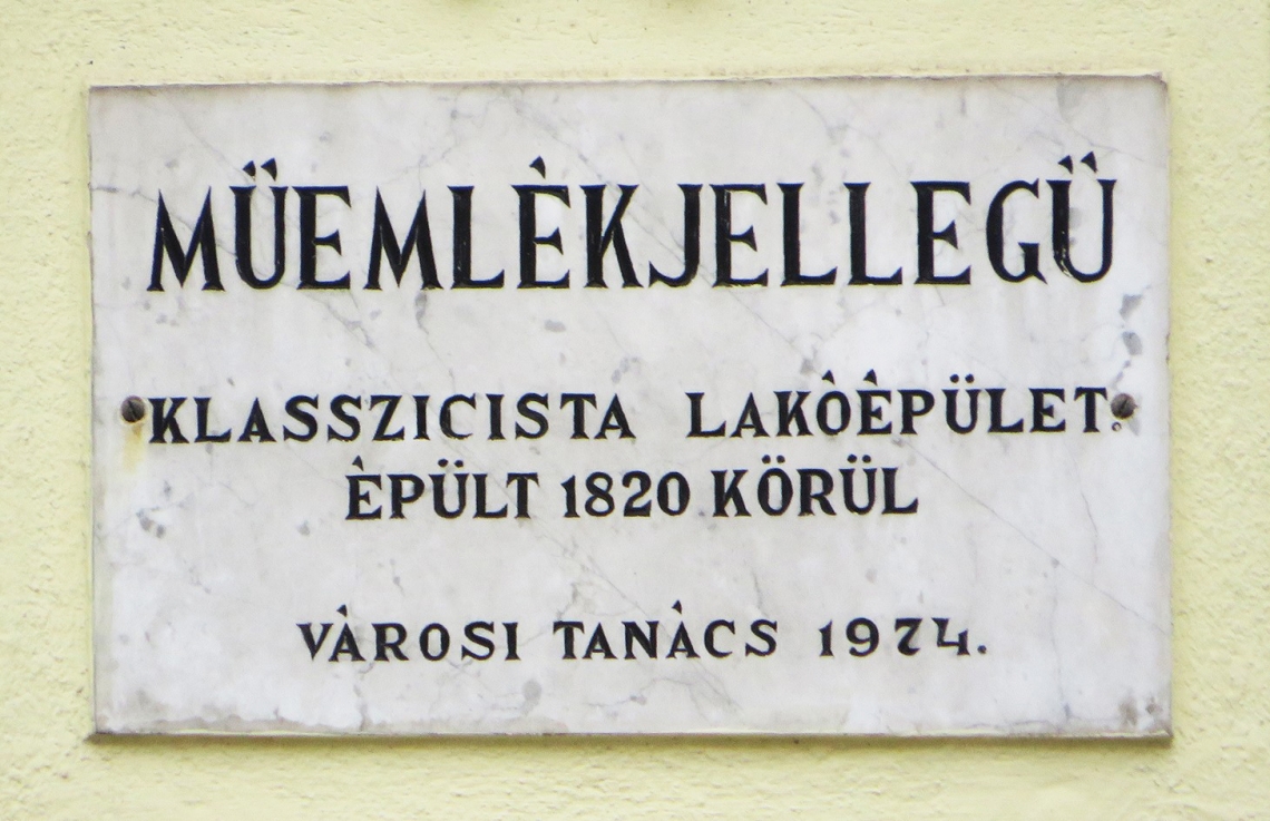 Műemlék cívisházak